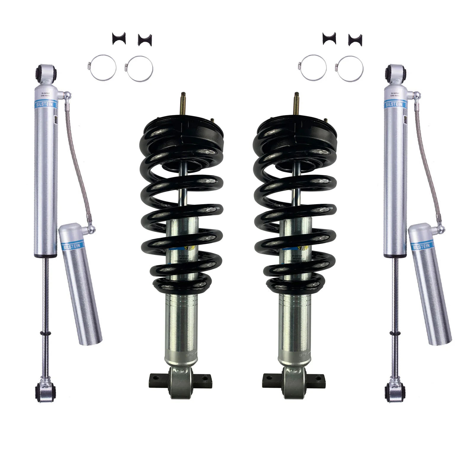 Bilstein 6112 Assembled & 5160 Reservoir Shocks Set for 2007-2013 Chevrolet Silverado 1500 4WD V8 - Image 5