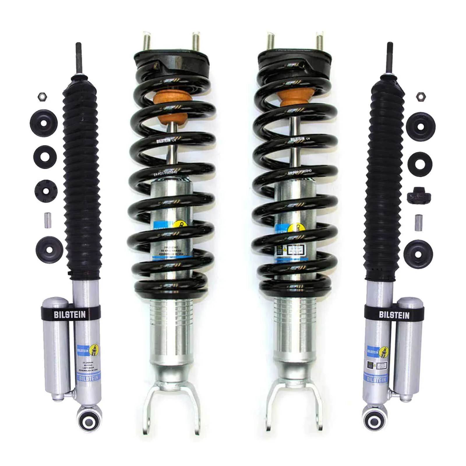 Bilstein 6112 Assembled & 5160 Reservoir Shocks Set for 2019-2024 Ram 1500 - Image 4