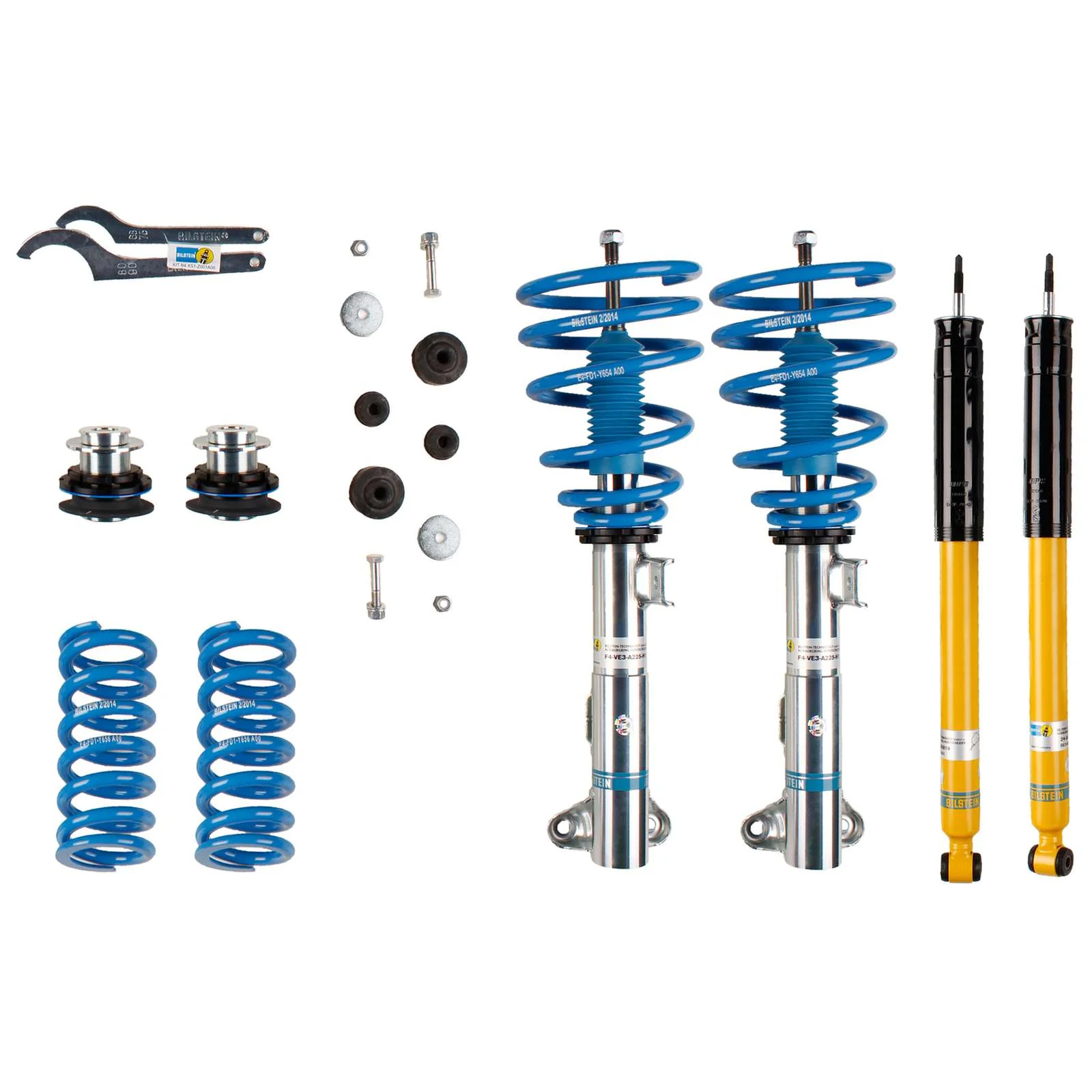 Bilstein B14 PSS Suspension Kit for 2003-2006 Mercedes-Benz CLK55 AMG RWD 30-50mm