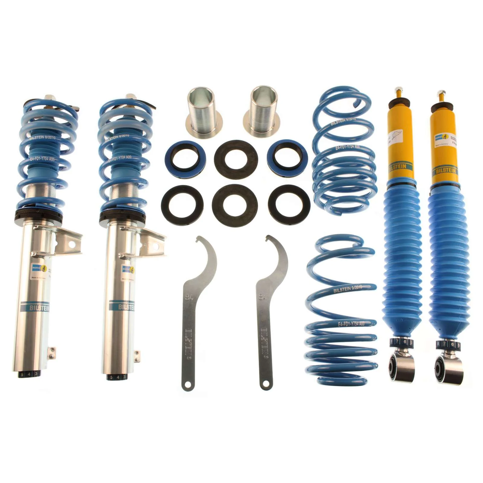 Bilstein B16 PSS10 Suspension Kit for 2005-2018 Volkswagen Jetta FWD 30-50mm