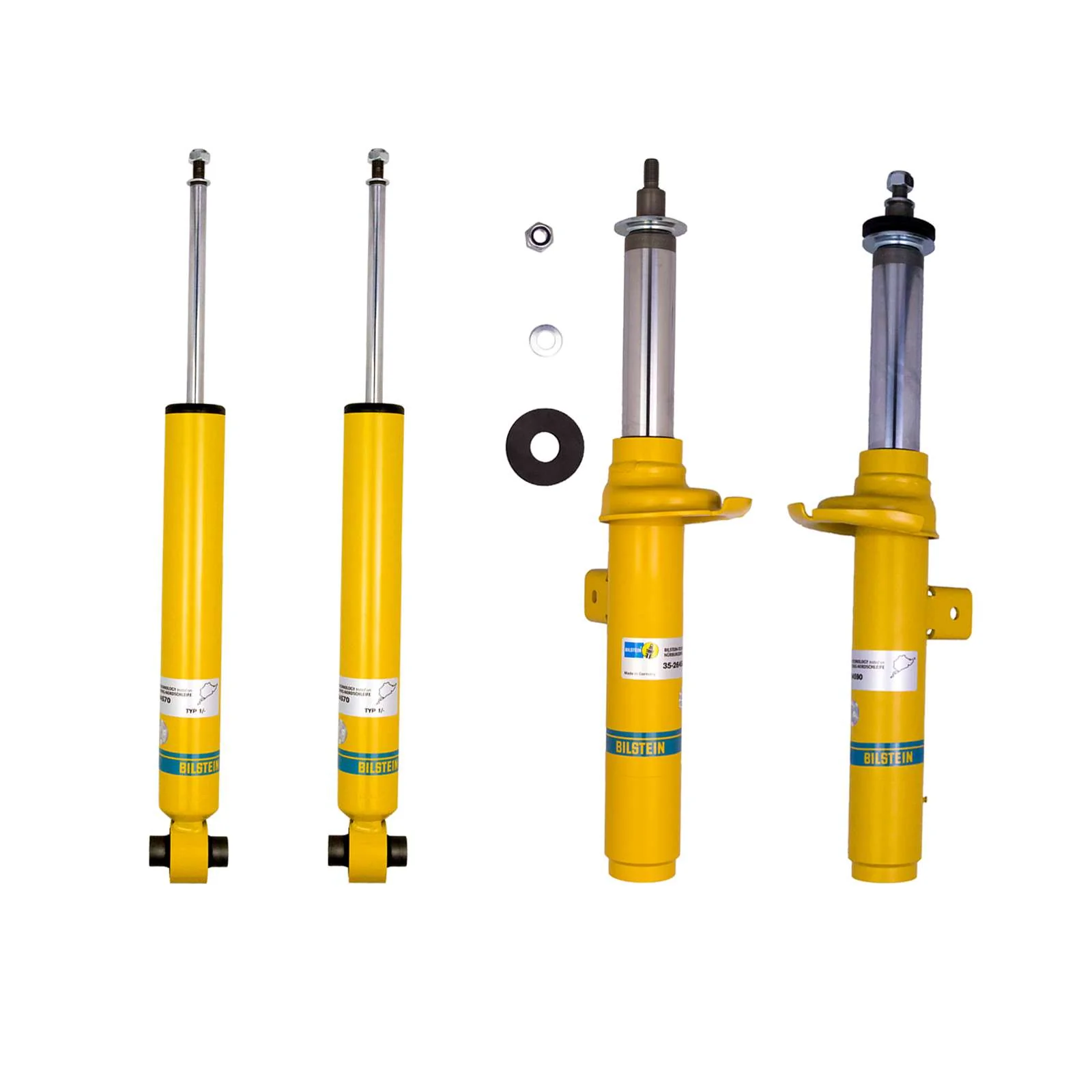 Bilstein B6 Performance Strut & Shocks Set for 2017-2019 BMW 340i GT xDrive AWD