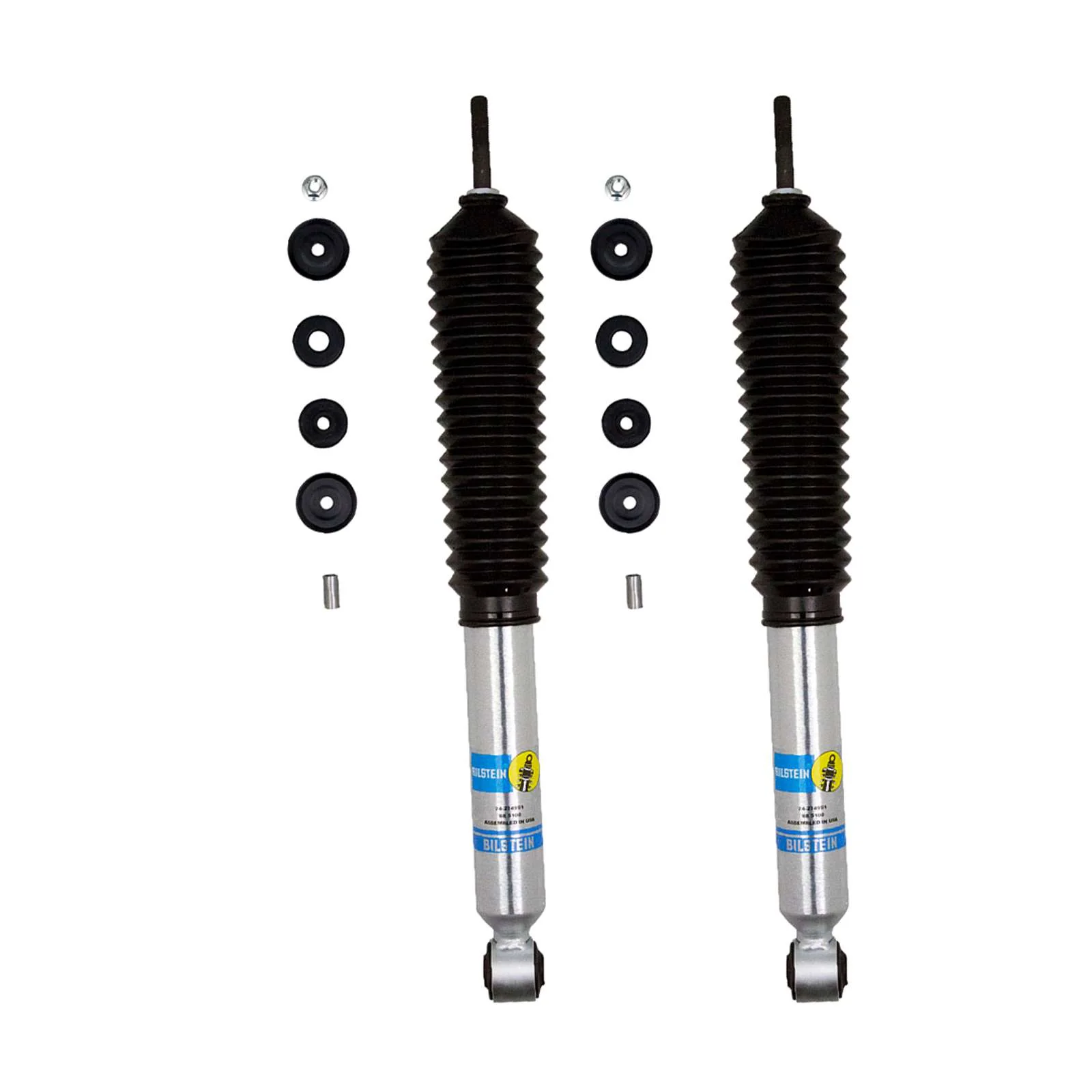 Bilstein 5100 Monotube Shocks Front Pair for 2017-2024 Ford F350 Super Duty 4WD