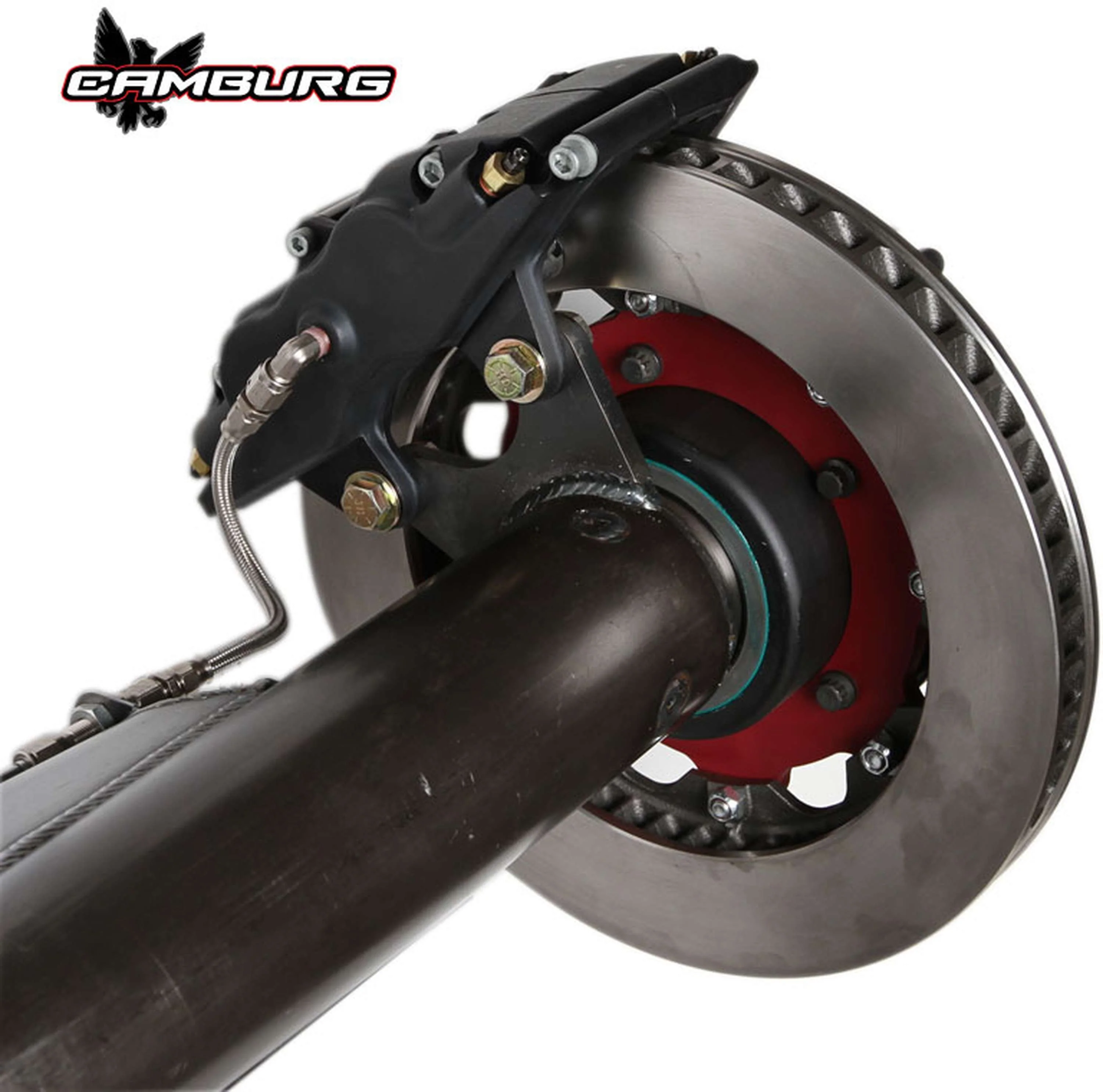 Camburg 3.50" Rear Axle housing Brake Caliper Tabs (12" Rotor x 3.50" Spacing) - Image 2