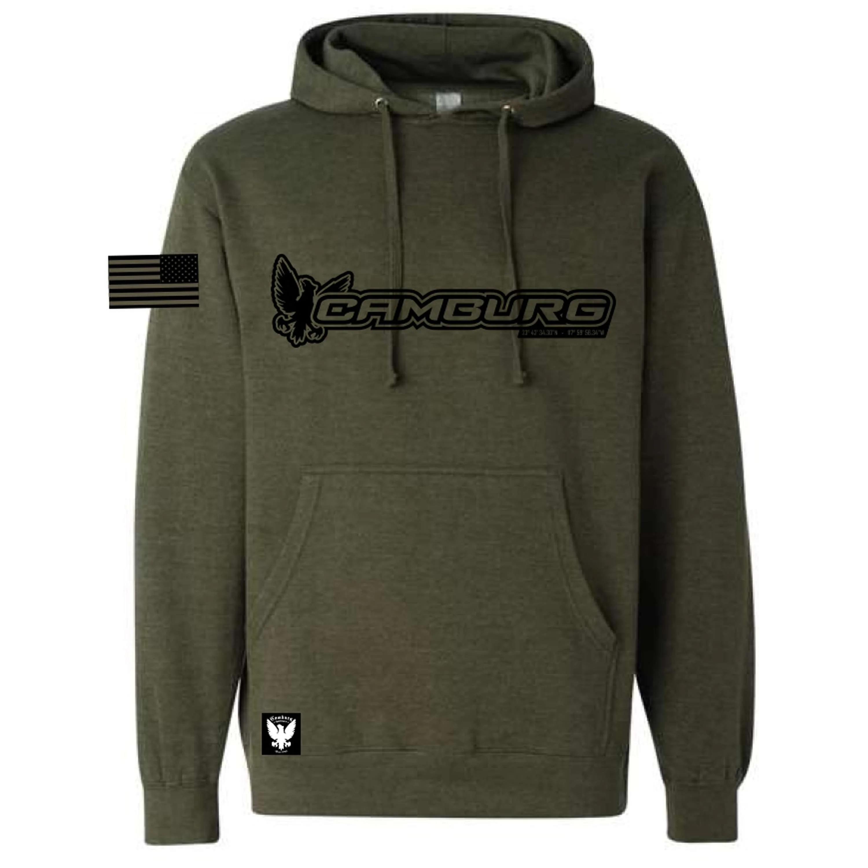 Camburg Mil-Ops Hoodie Size Large - OD Green