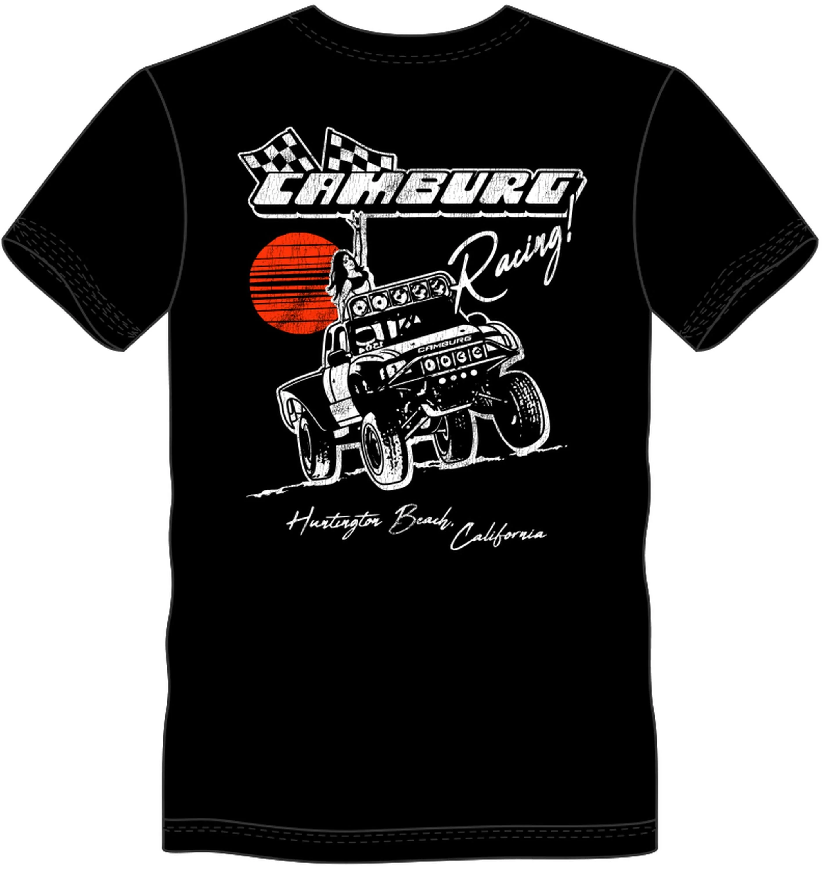 Camburg Ranger Size 2X-Large T-shirt - Black - Image 3