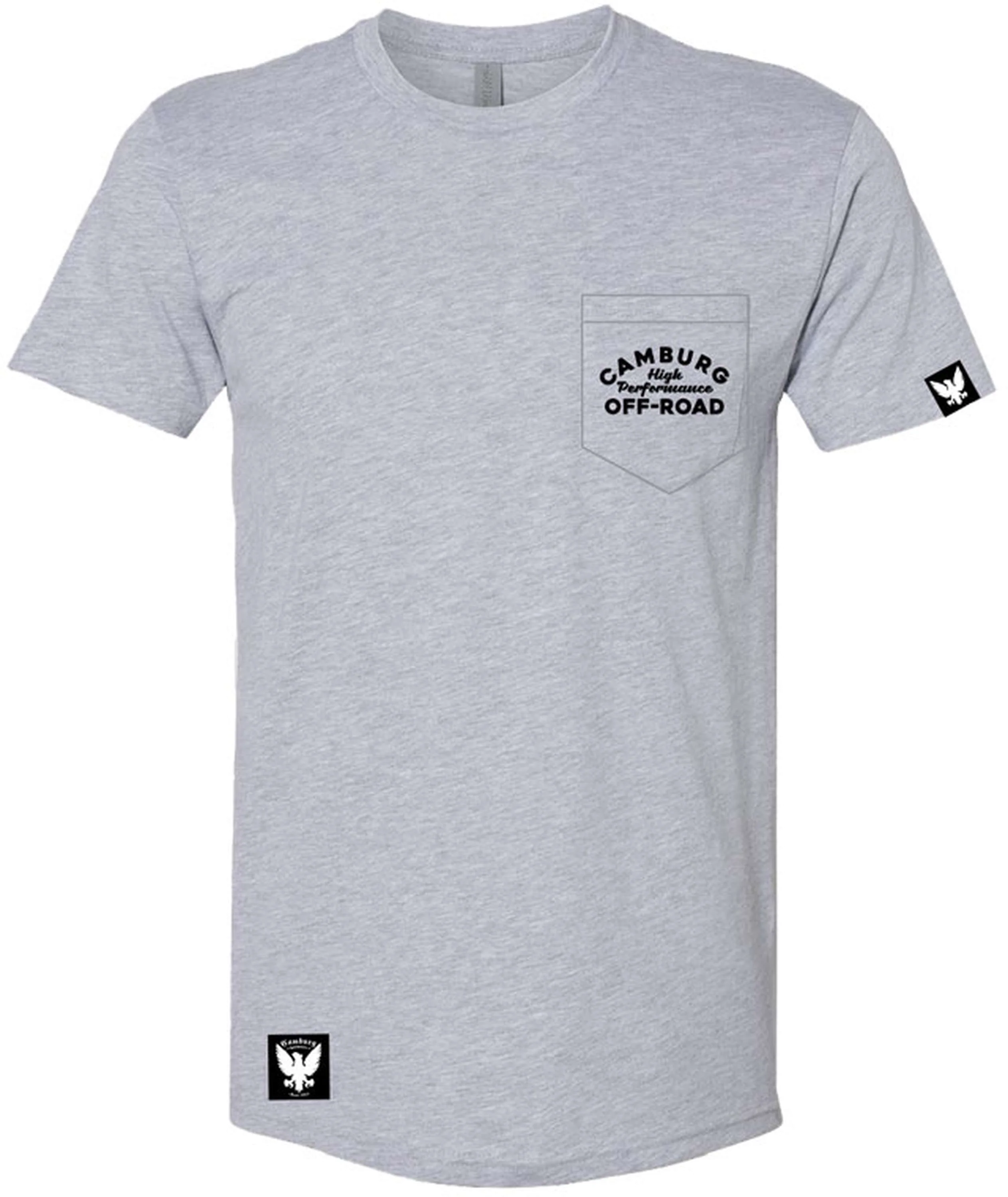 Camburg Speed Shop Pocket Size Large T-Shirt - grey - Image 3