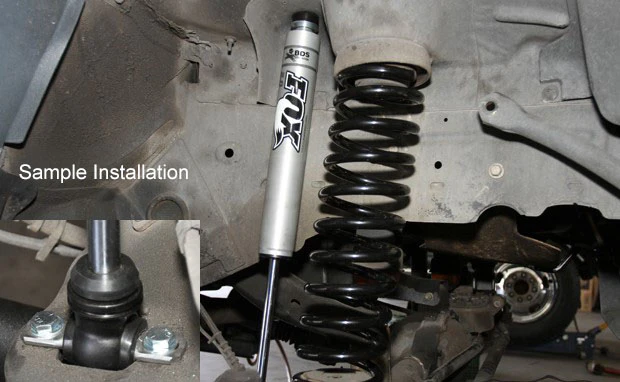 Fox 2.0 Performance Series Shocks Set for 2001-2010 GMC Sierra 2500 HD 4WD RWD - Image 11