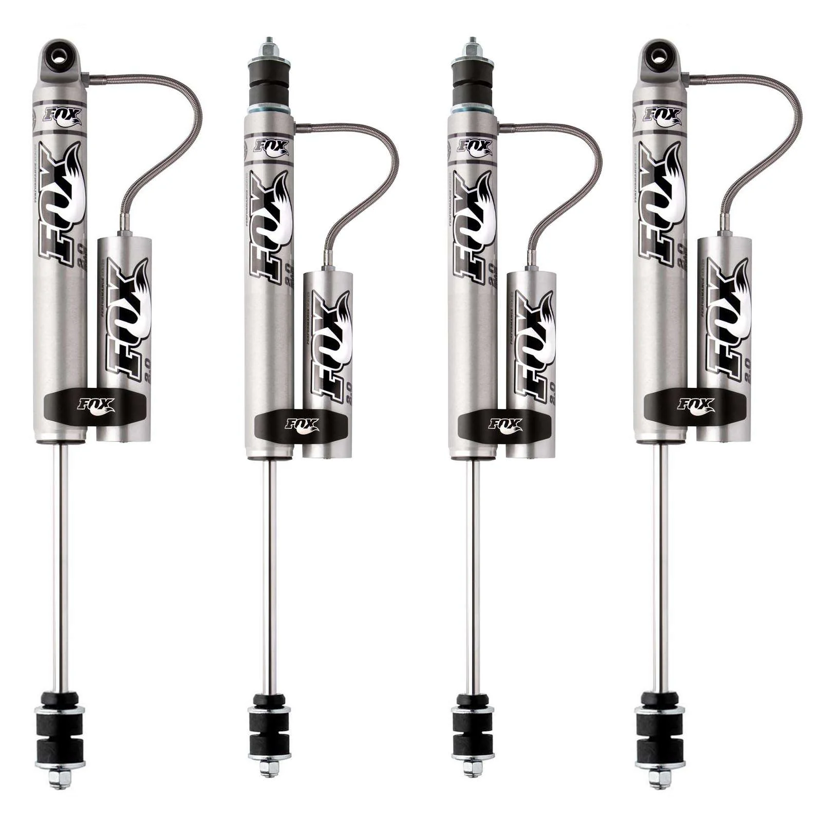 Fox 2.0 Performance Series Shocks w/ Reservoir Set for 1971-1994 Land Rover Range Rover 4WD AWD