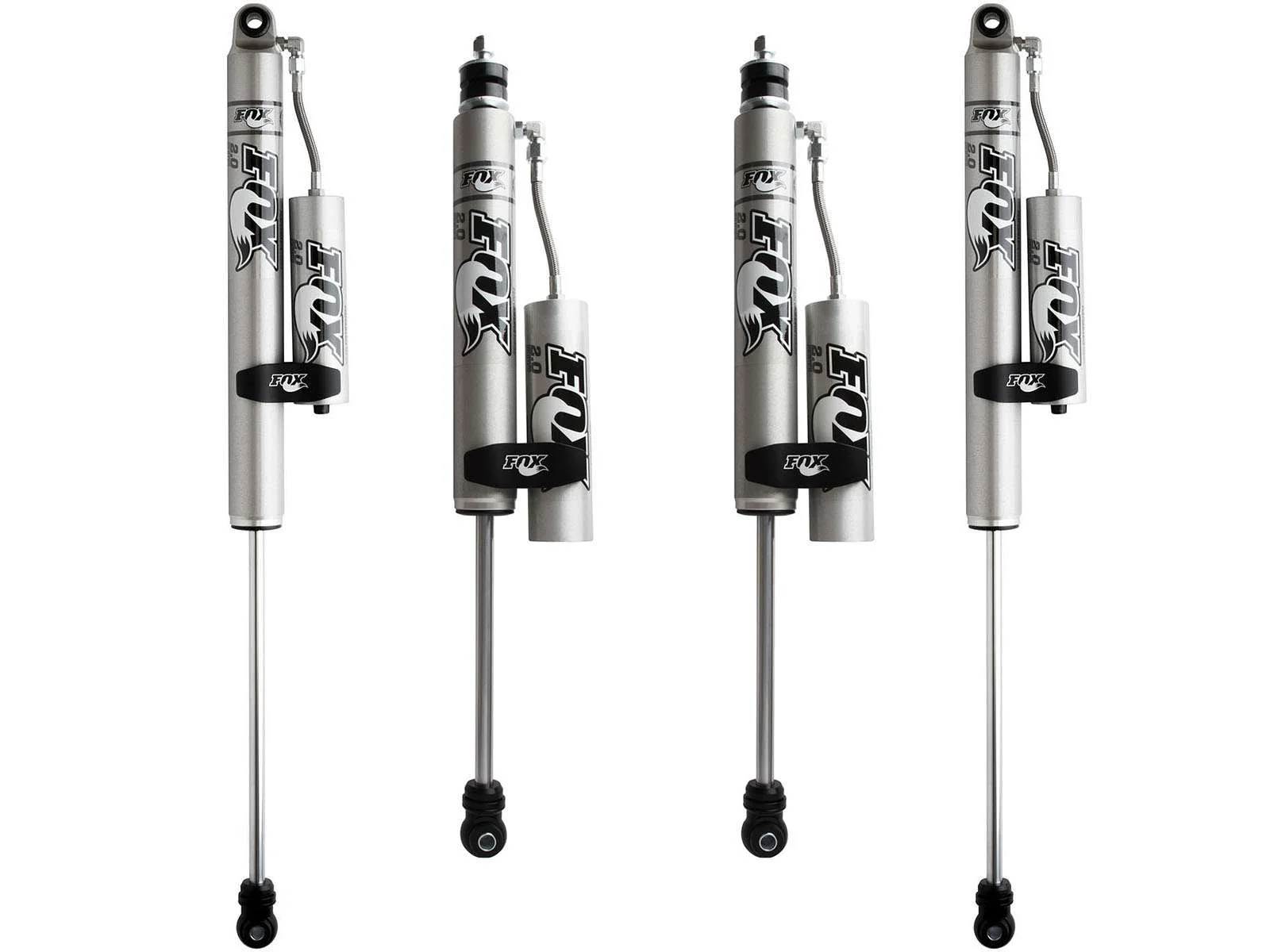 Fox 2.0 Performance Series Shocks w/ Reservoir Set for 1999-2004 Chevrolet Silverado 2500 4WD RWD w/Torsion - Image 6