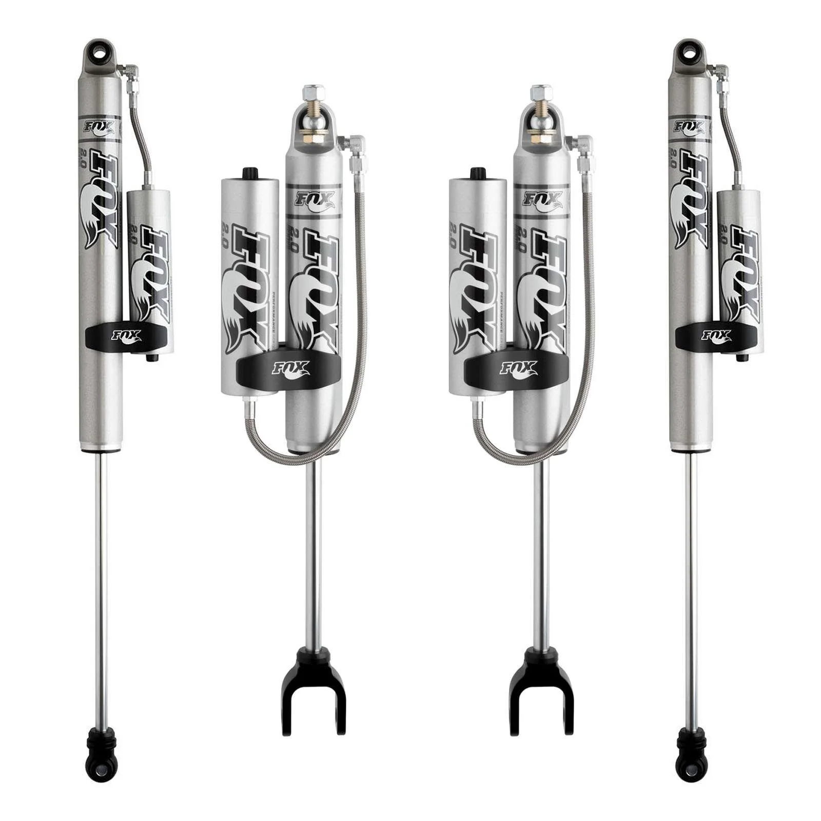 Fox 2.0 Performance Series Shocks w/ Reservoir Set for 2011-2019 GMC Sierra 3500 HD 4WD RWD - Image 11