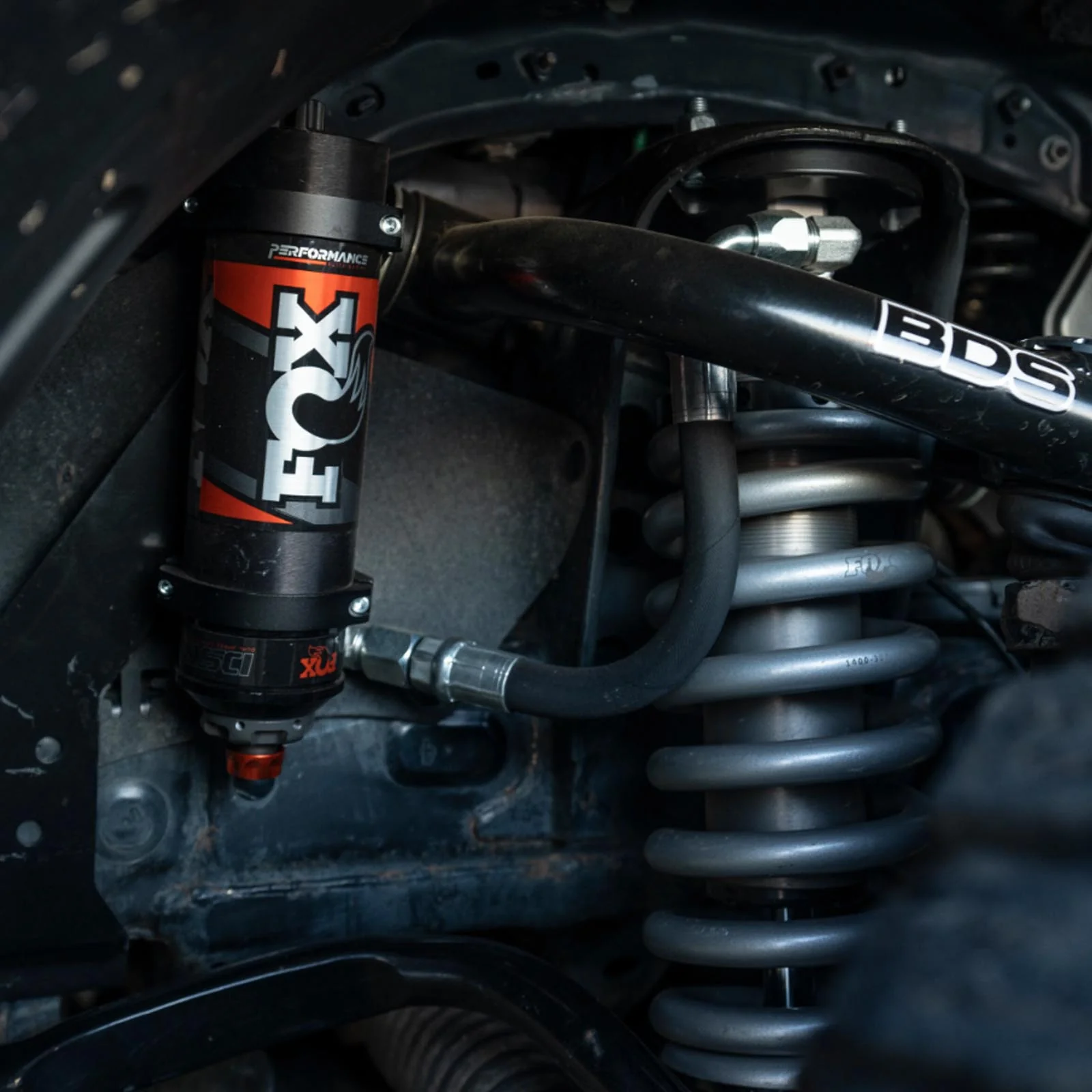 Fox 2.5 Performance Elite Adjustable Coilover w/ Reservoir Front Pair for 2005-2023 Toyota Tacoma 4WD RWD w/3" lift w/UCA - Image 4