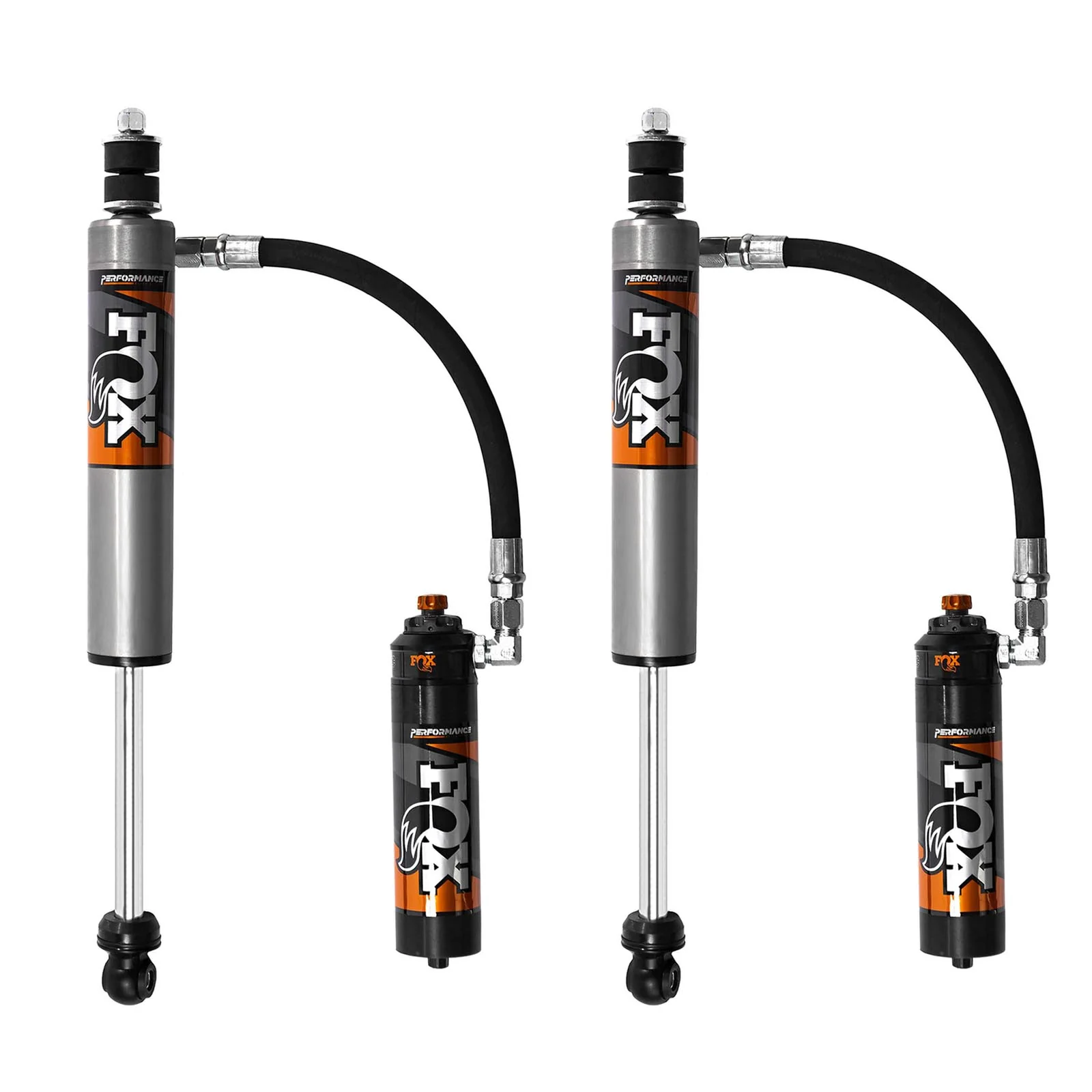 Fox 2.5 Performance Elite Adjustable w/ Reservoir Shocks Rear Pair for 2005-2023 Toyota Tacoma 4WD RWD