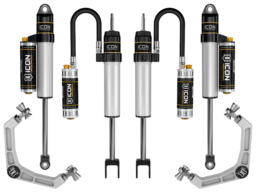 Icon 0-2" Suspension System Stage 3 Kit for 2020-2024 Chevrolet Silverado 3500 HD 4WD