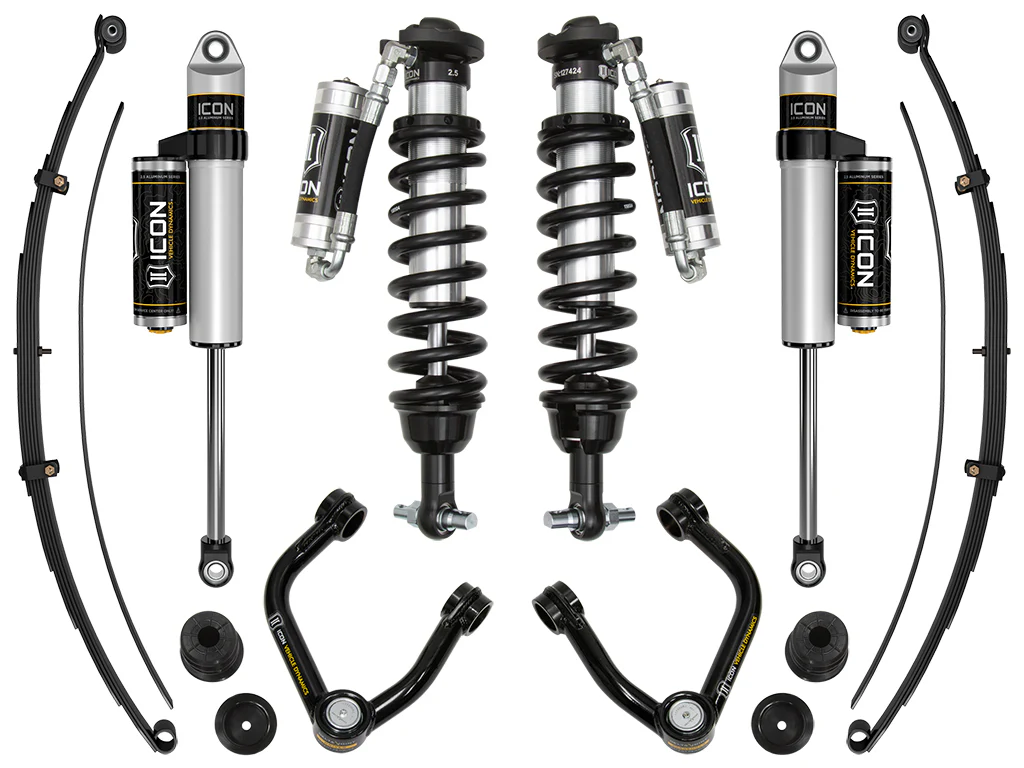 Icon 0-3.5" Suspension System Stage 7 Tubular Kit for 2019-2023 Ford Ranger