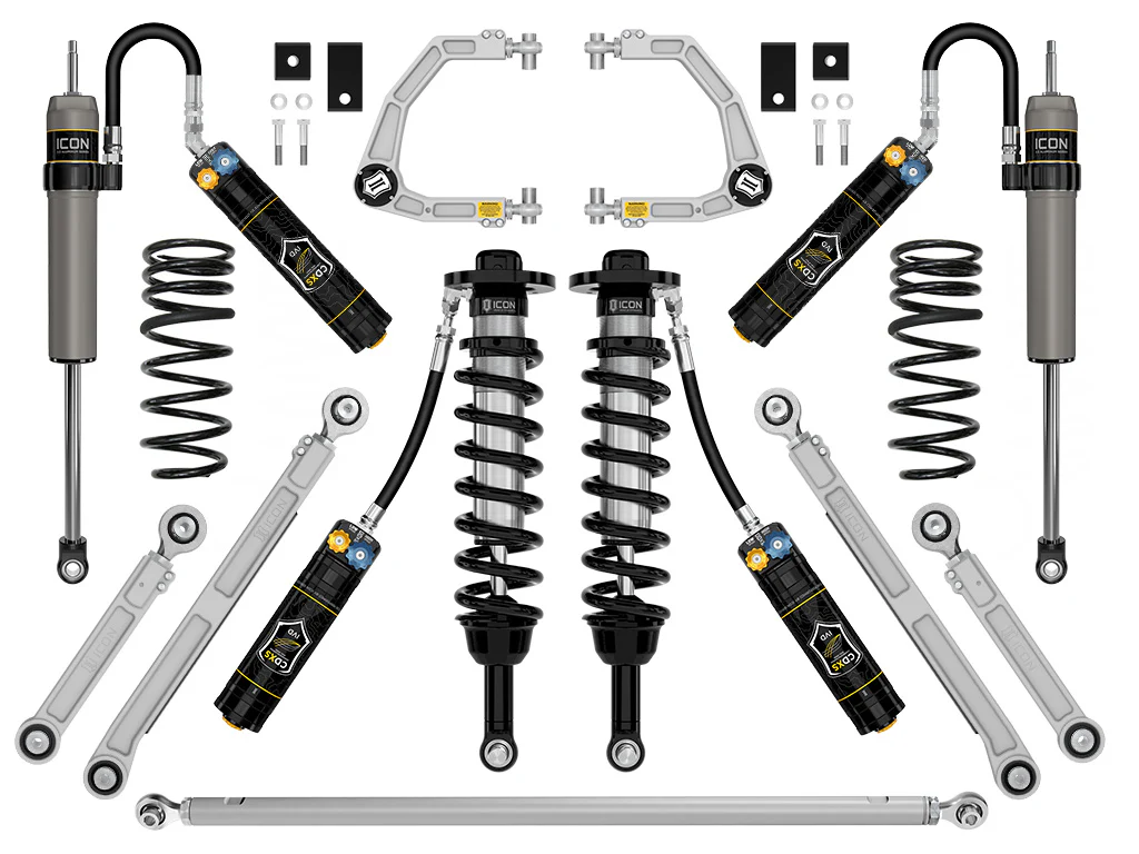 Icon 1.25-3.5" Stage 11 Suspension System w/Billet CDXS Kit for 2022-2023 Toyota Tundra 4WD Full Hybrid EV Gas