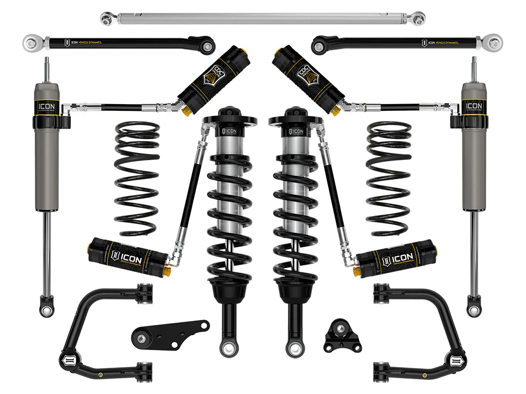 Icon 1.25-3" Lift Stage 8 Suspension System CDCV Tubular Kit for 2024-2025 Toyota Land Cruiser
