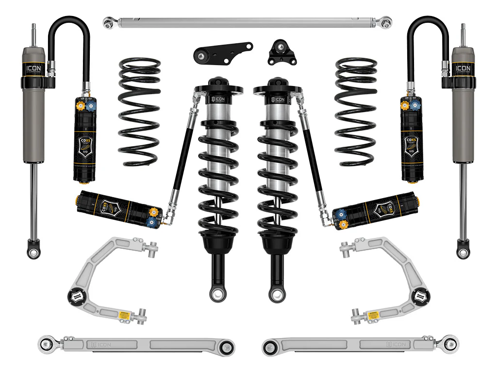 Icon 1.25-3" Lift Stage 9 Suspension System Billet Kit for 2025 Toyota 4Runner 4WD
