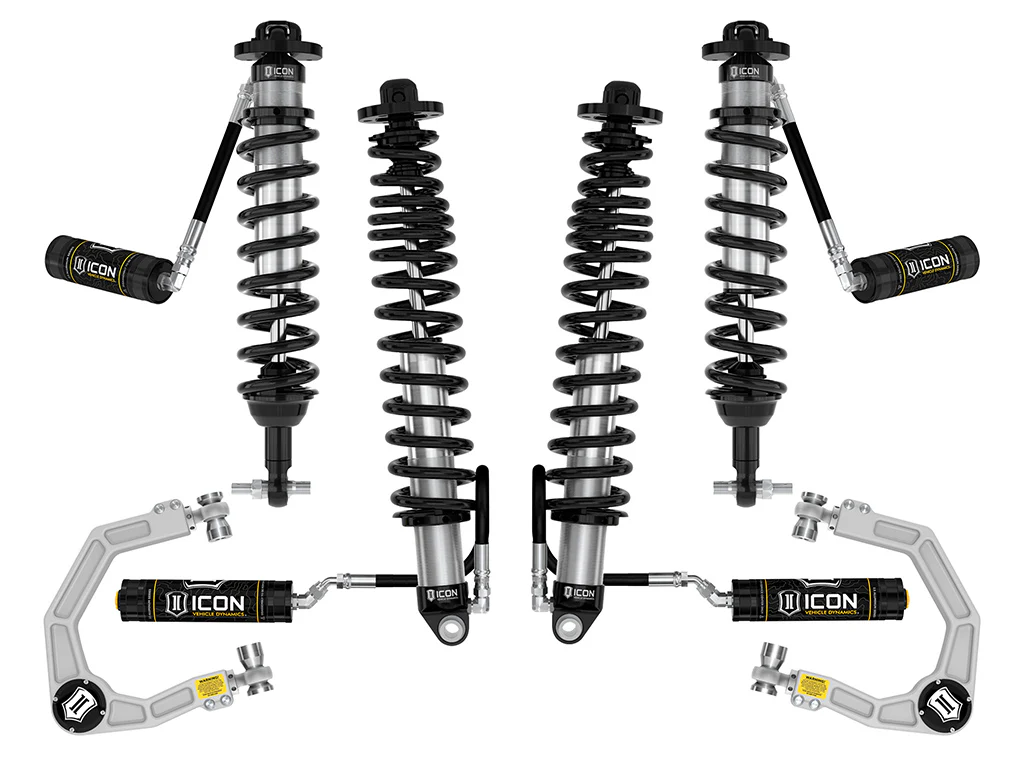 Icon 2-3" Lift Stage 4 Suspension System Billet Kit for 2022-2023 Ford Bronco
