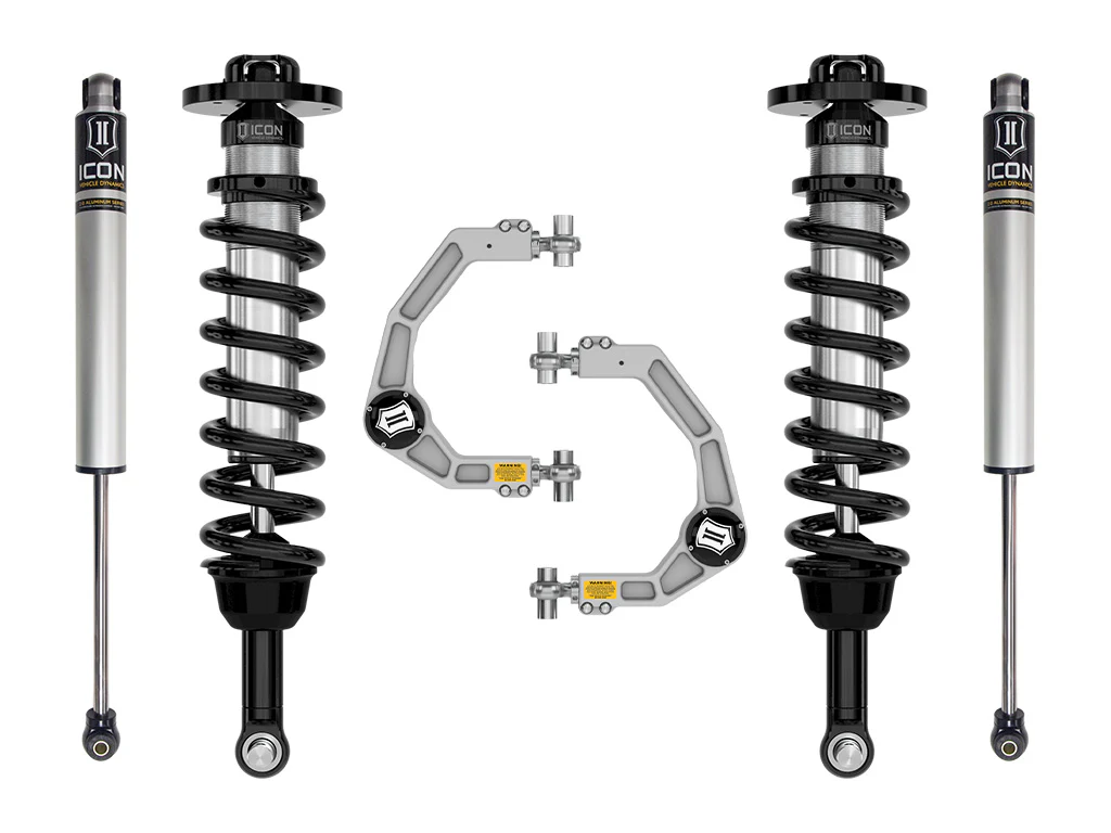Icon 2.5-3" Stage 1 Suspension System w/Billet UCA Kit for 2021 Ford F150