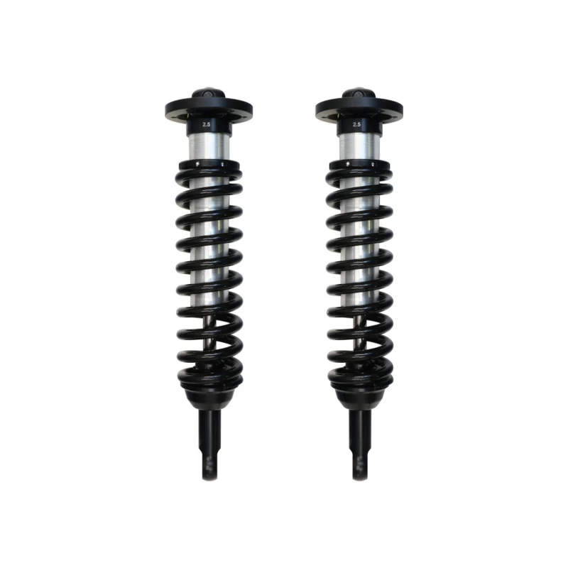 Icon 2.5 Internal Reservoir Coilovers Front Pair for 2004-2008 Ford F150 RWD w/6" lift