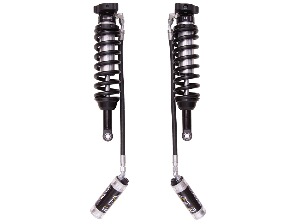 Icon 2.5 Remote Reservoir Coilovers CDCV Front Pair for 2021-2022 GMC Canyon w/0.75-2" lift