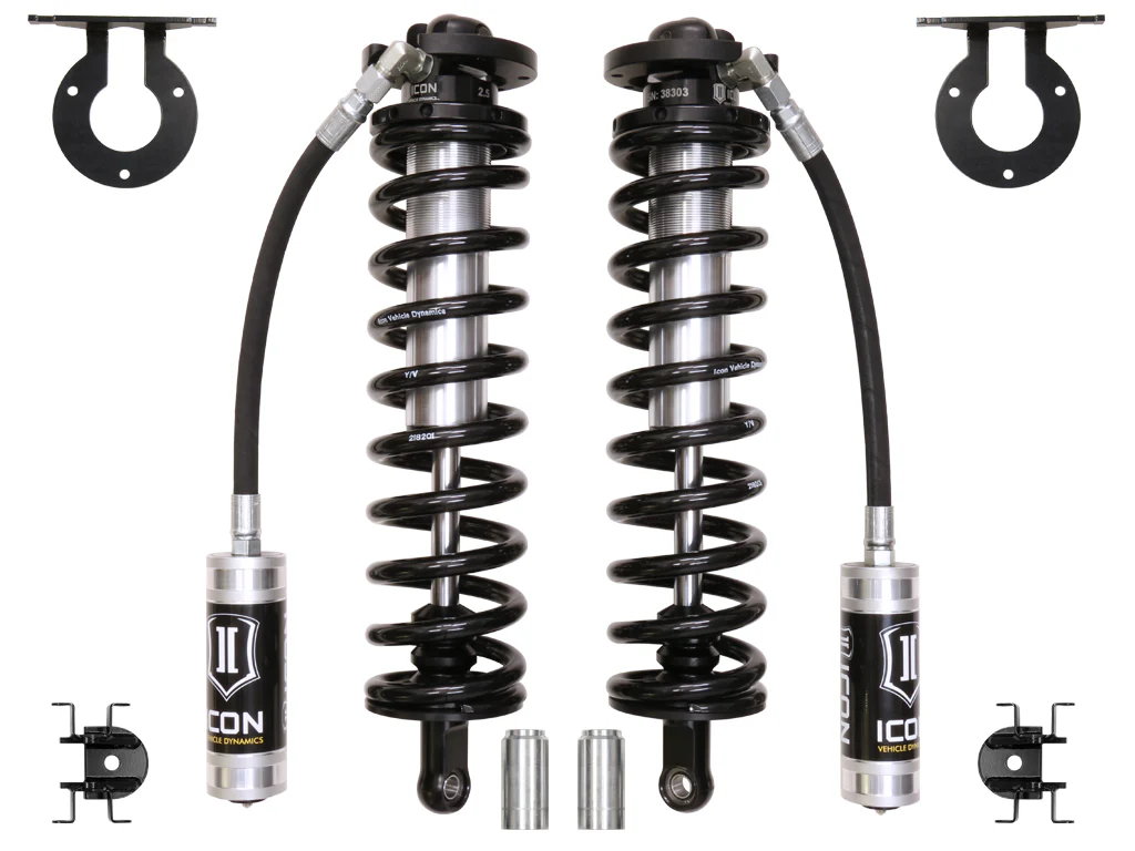 Icon 4-5.5" Lift Bolt-In Coilover Conversion Kit for 2020-2022 Ford F250 Super Duty 4WD w/4.75-6.25" lift Non- Tremor
