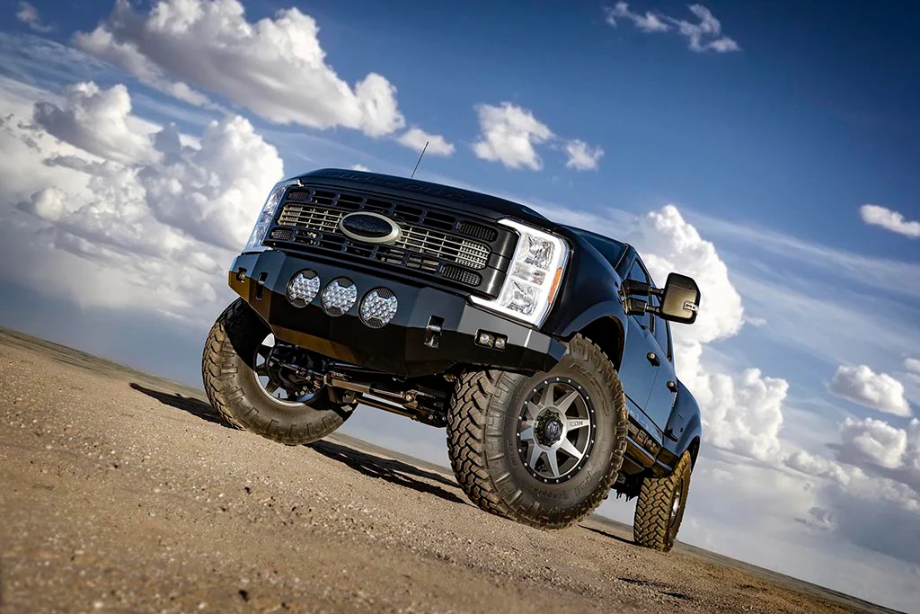 Icon 4-5.5" Stage 9 Coilover Conversion System w/Radius Arms Kit for 2023-2025 Ford F250 Super Duty Diesel - Image 2