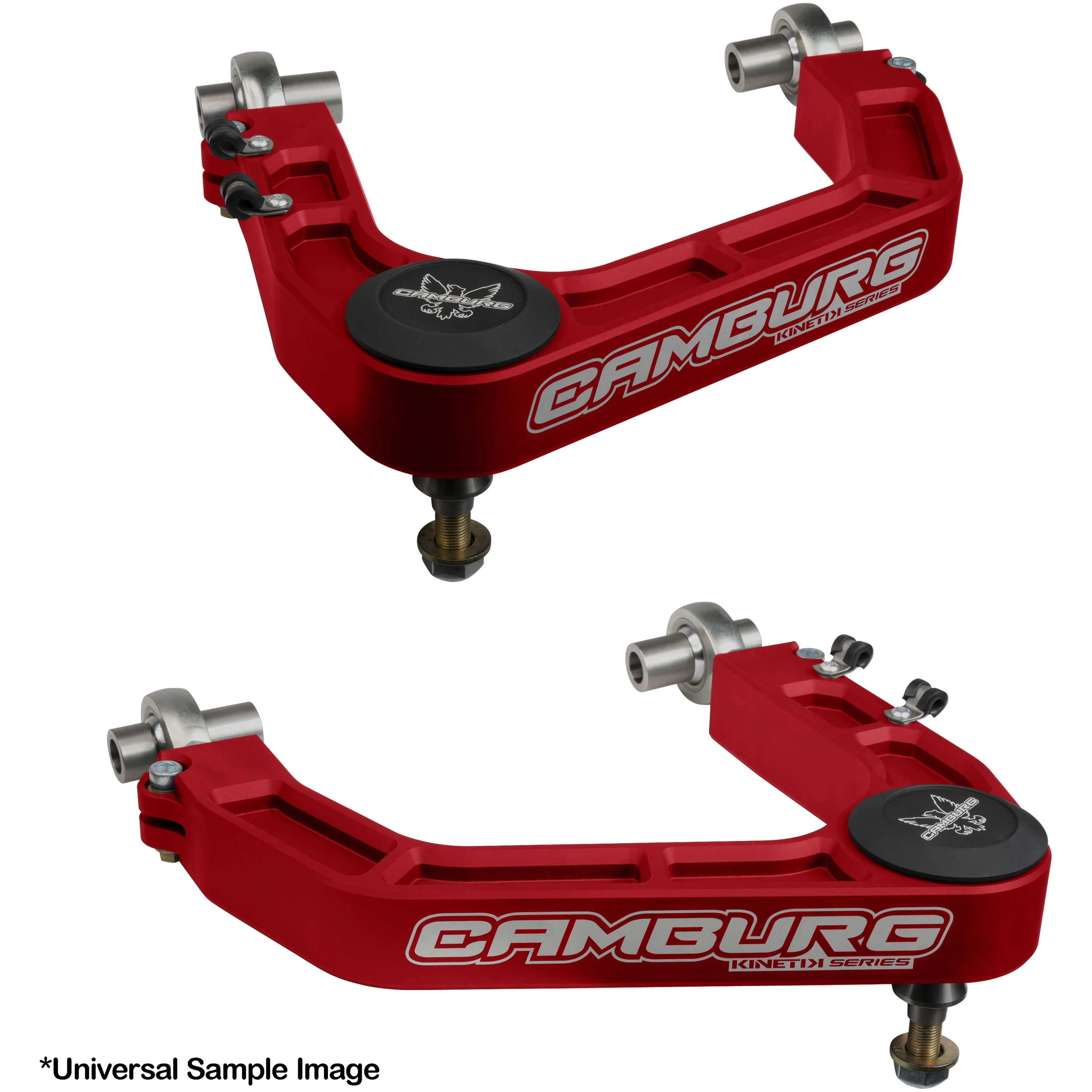 KINETIK V2 Performance Billet Uniball Upper Arms (RED)