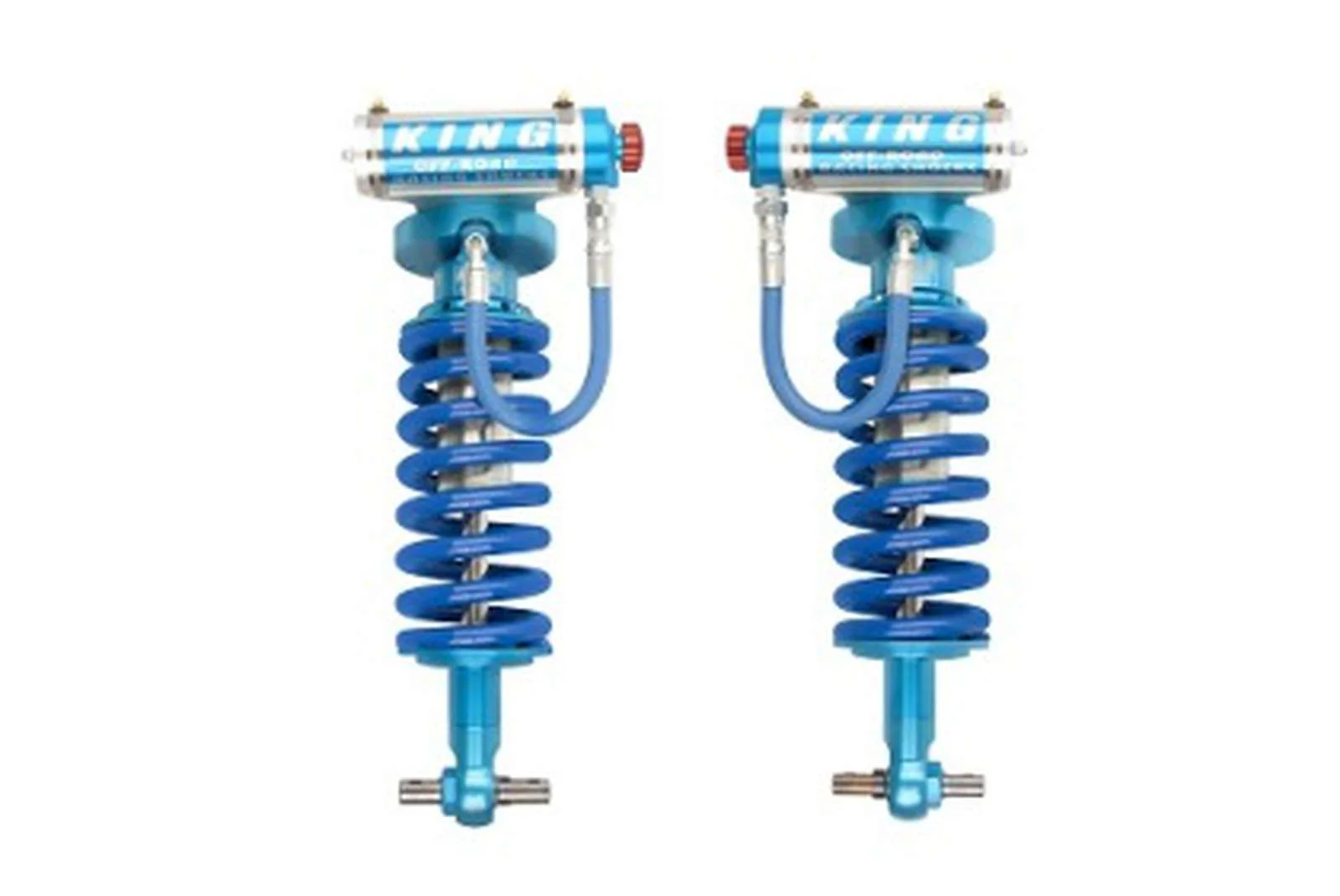 King Shocks 2.5 Performance Coilovers w/ Remote Reservoir Front Pair for 2007-2014 Chevrolet Avalanche 4WD - Image 4