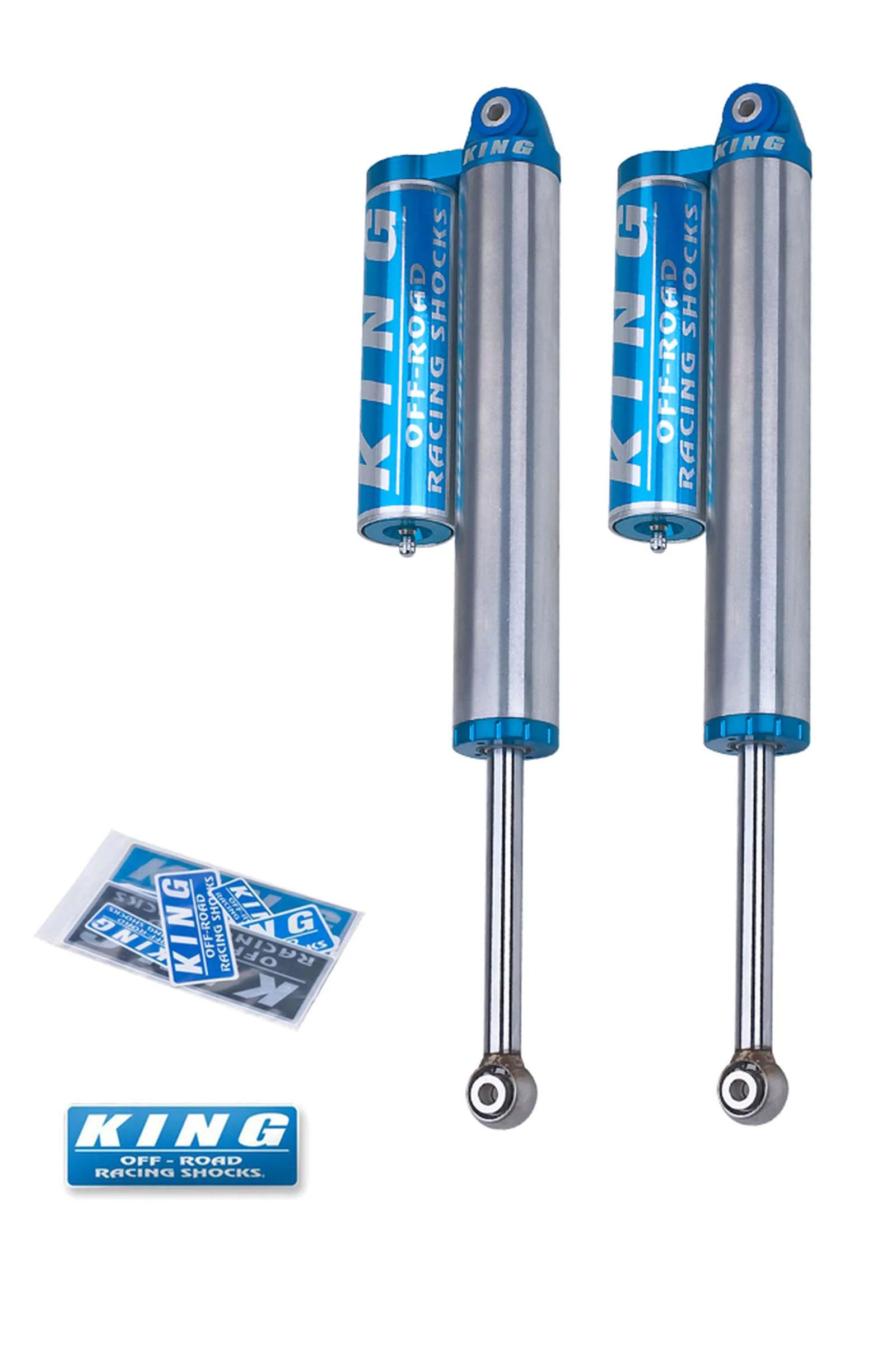 King Shocks 2.5 Performance Ext Piggyback Shocks Pair 25001-154-EXT