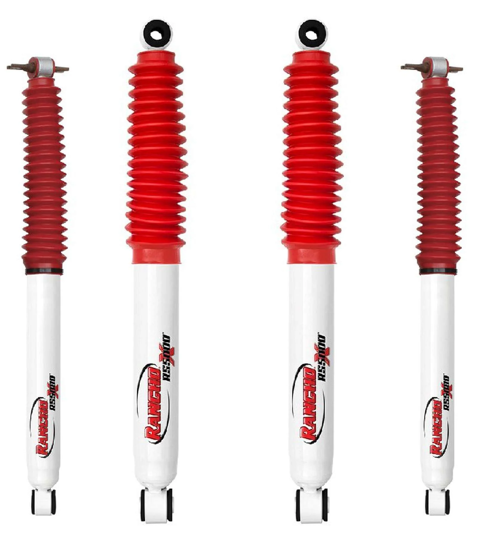 Rancho RS5000X Gas Shocks Set for 1988-2000 Chevrolet K3500 4WD