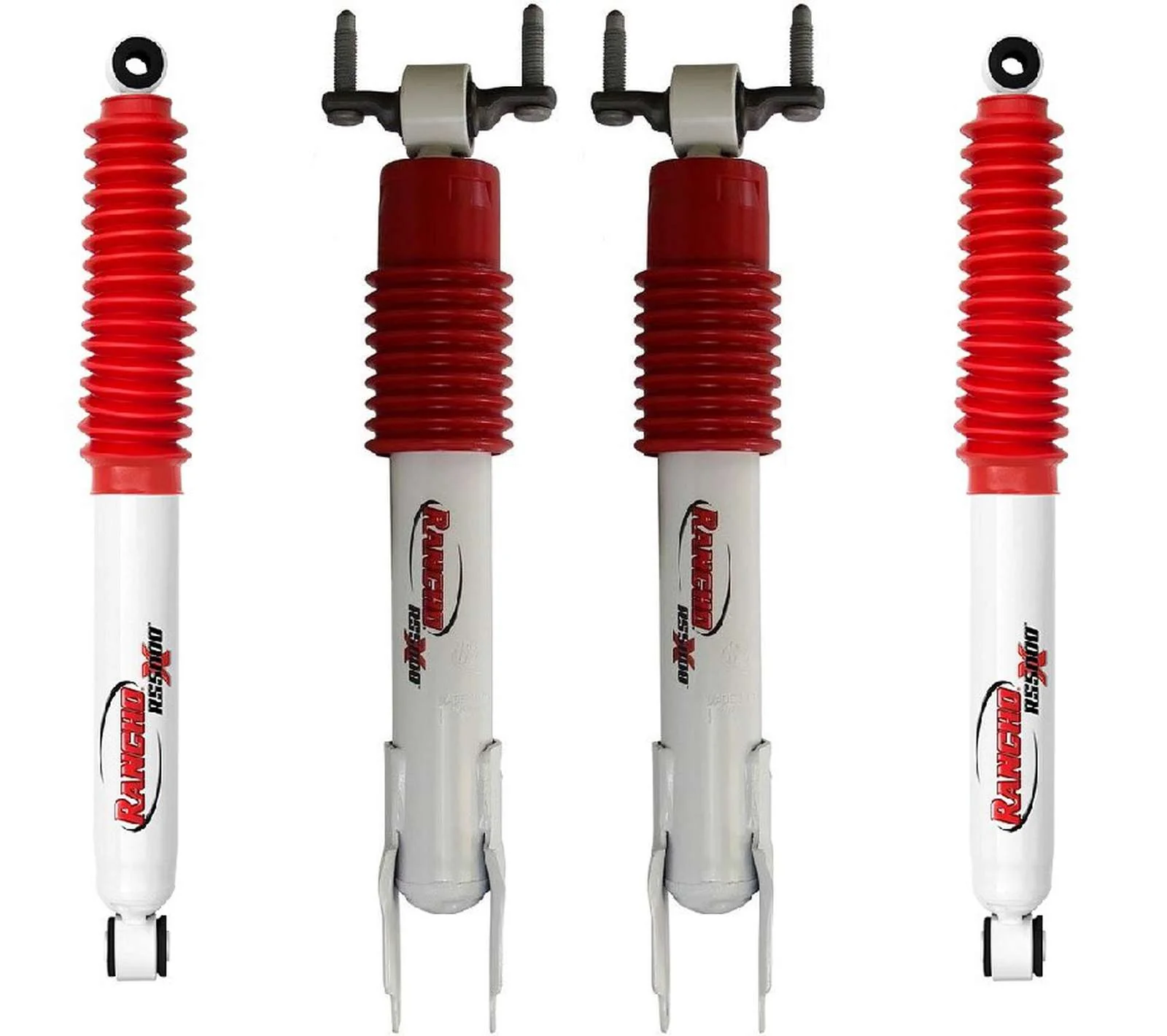 Rancho RS5000X Gas Shocks Set for 2011-2022 Chevrolet Silverado 2500 HD 4WD RWD - Image 3