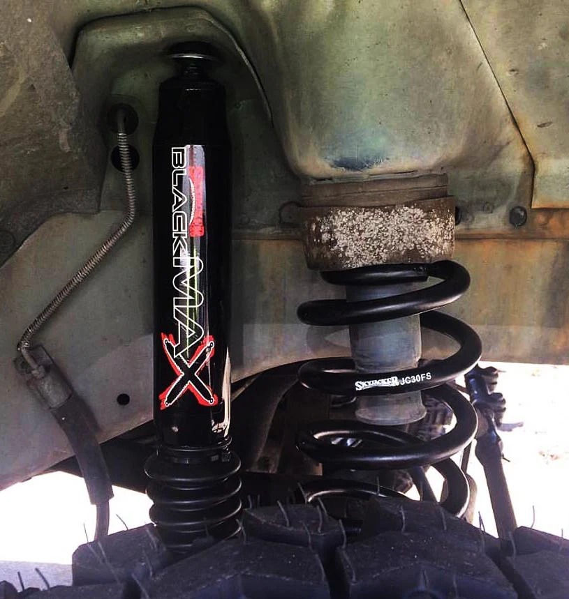 Skyjacker Black MAX Hydro Shocks Set for 1974-1983 Jeep Cherokee 4WD w/2-3" lift - Image 3