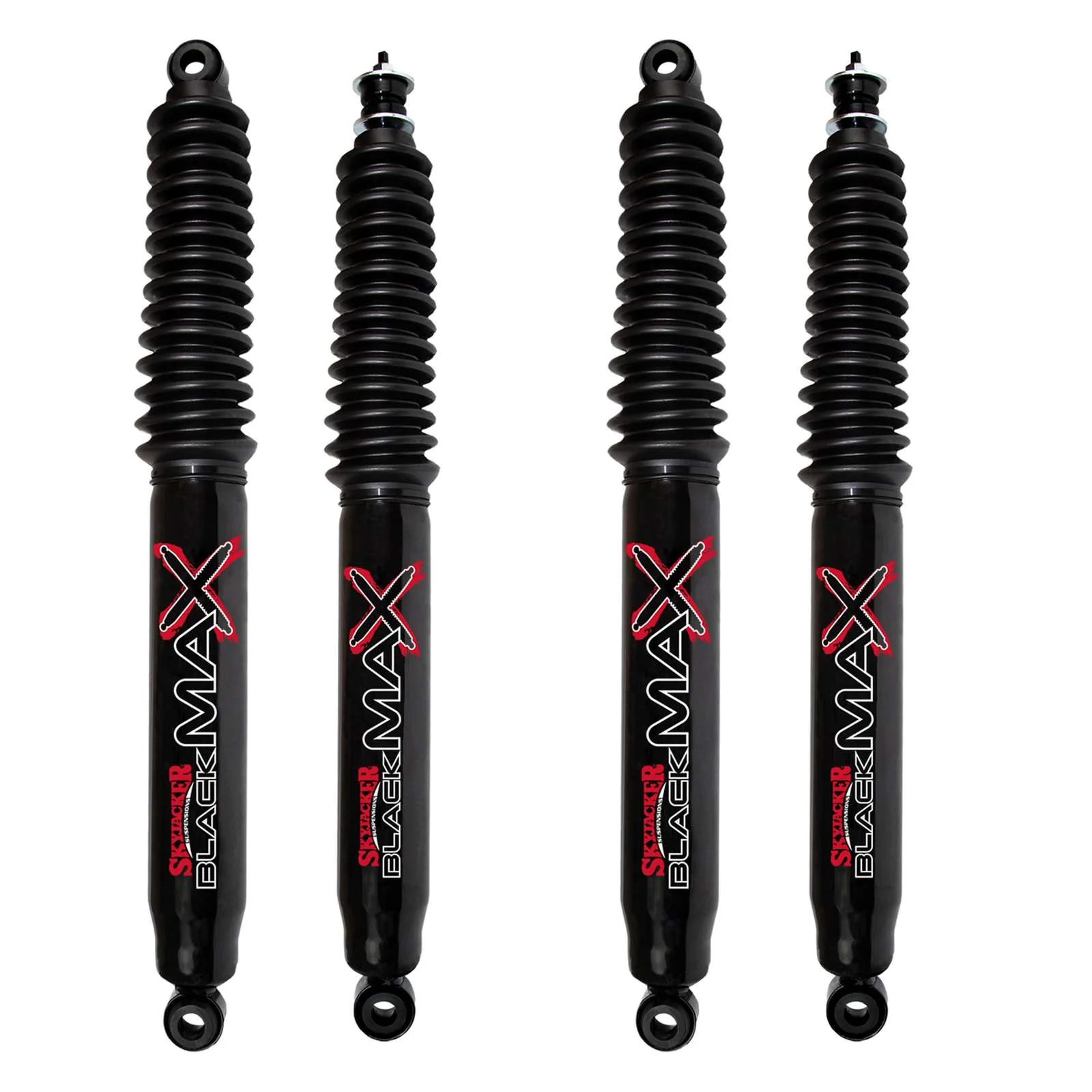 Skyjacker Black MAX Hydro Shocks Set for 1987-1996 Jeep Wrangler 4WD YJ - Image 7