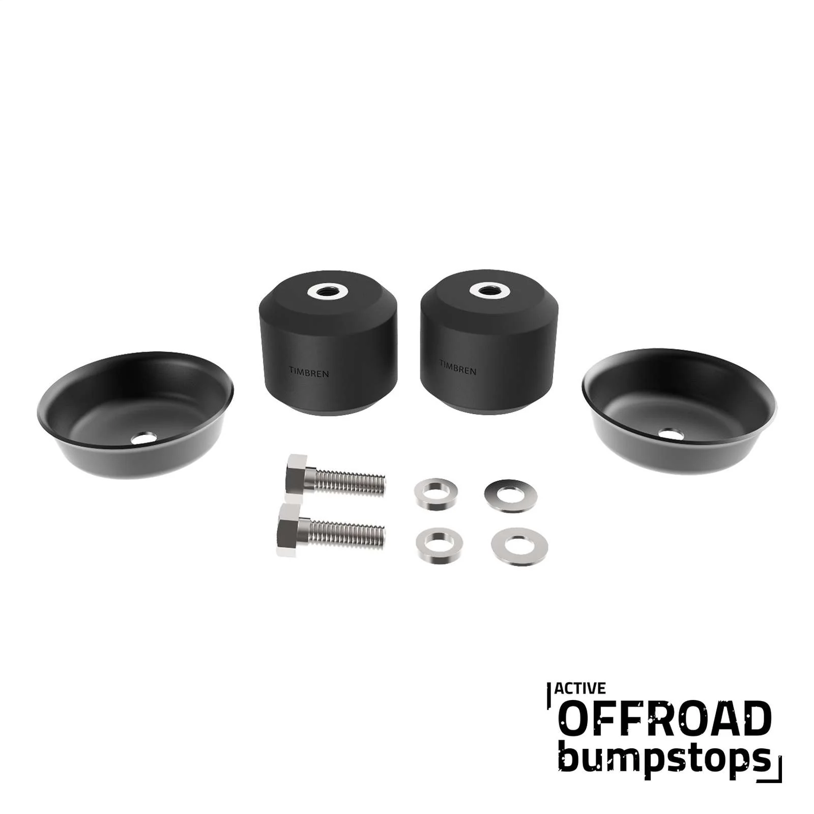 Timbren Active Off Road Front Bump Stop Pair for 2005-2015 Nissan Xterra 4WD