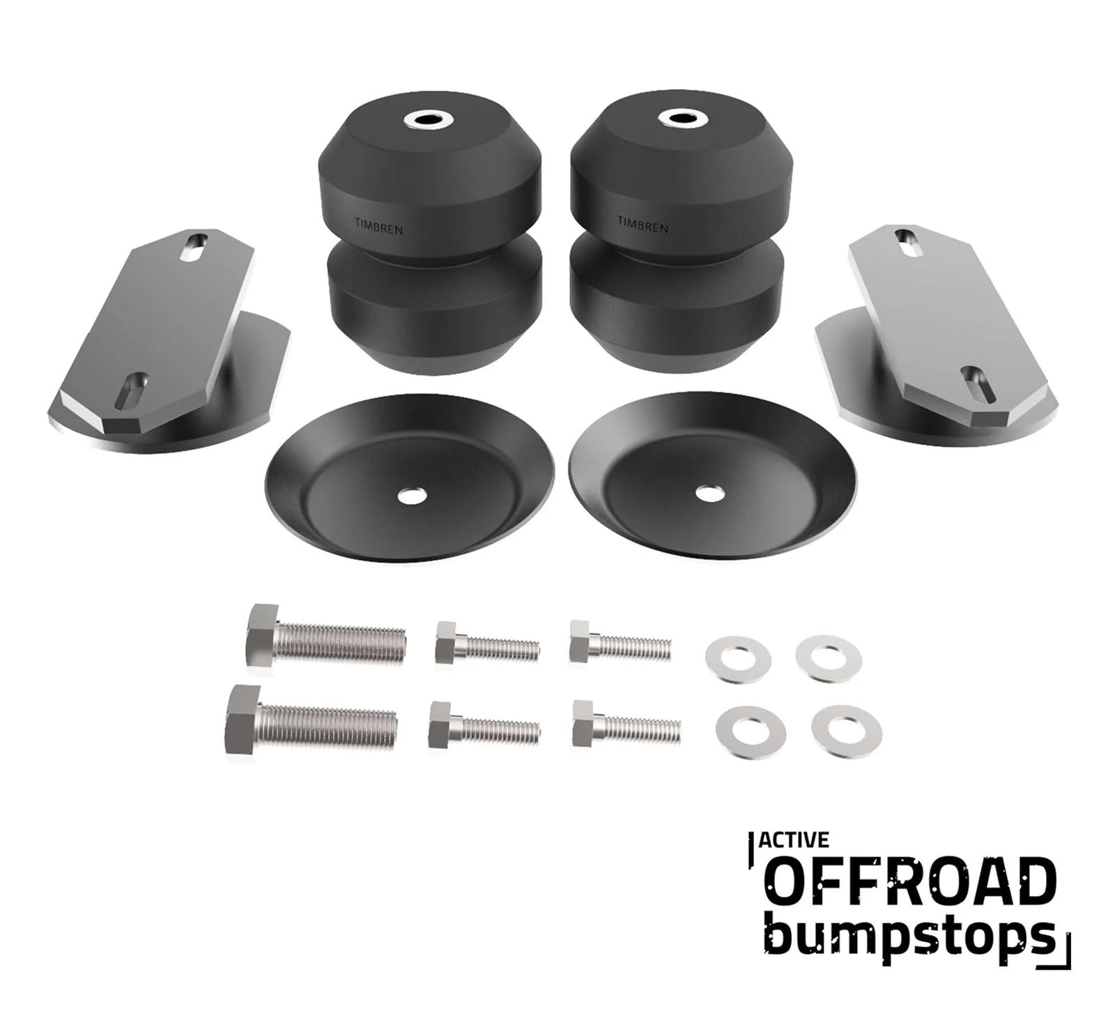 Timbren Active Off Road Rear Bump Stop Pair for 2007-2014 Toyota FJ Cruiser 4WD